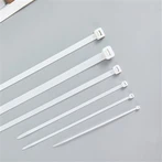 Cravate de câble blanc